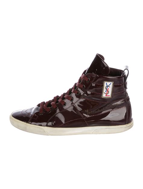 yves saint laurent high top sneakers